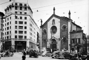 Piazza Missori intorno al 1945