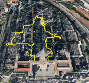 Percorso nel cimitero